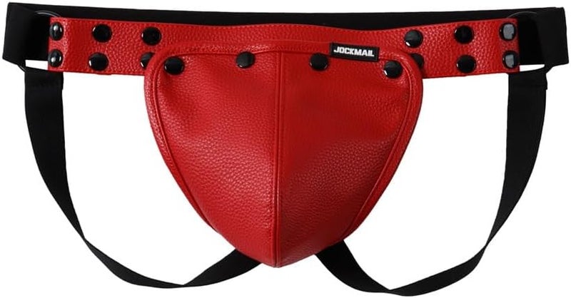 JOCKMAIL Men's Jockstrap Underwear Breathable Jock Strap Adjustable Underwears with Removeable Pouch Men Jock Strap - Image 1